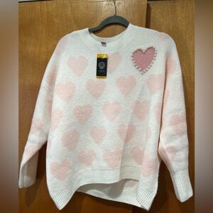 ❤️❤️❤️ NWT VINCE CAMUTO HEART SWEATER